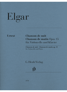 Chanson de nuit, Chanson de matin op. 15 for Violoncello and Piano